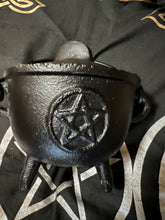 Load image into Gallery viewer, 4.5” Pentacle Cauldron