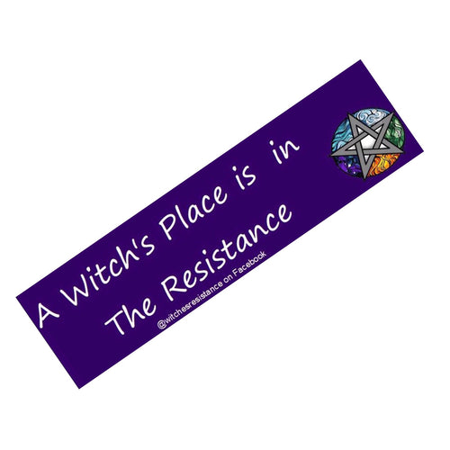 A Witch’s Place Bumper Sticker