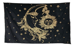 Moon and Sun Tapestry/Curtain