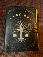 Load image into Gallery viewer, Tree of life with Moon Phases Journal