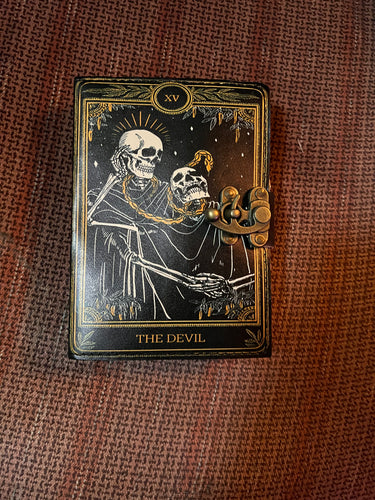 Devil Tarot Card Journal