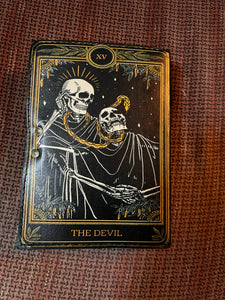 Devil Tarot Card Journal