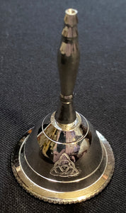 3” Silver colored brass bell (4 choices)