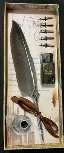 Fancy Quill Set (Black Feather)