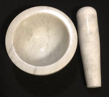 Load image into Gallery viewer, White Marble Mortar and Pestle