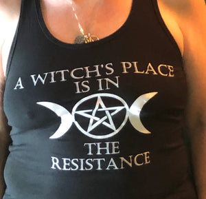 Black Witches Resistance Tank Top