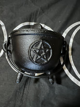 Load image into Gallery viewer, 4.5” Pentacle Cauldron